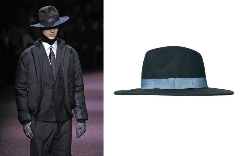 kolekcja Lanvin jesien zima 2011 i kapelusz Zara